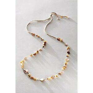 Free People Ariana Ost at the Market Necklace in Ivory NWT